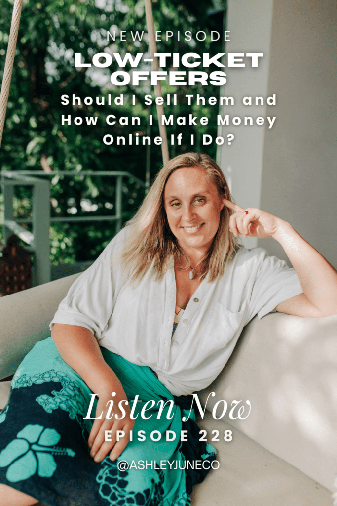 228. Low-Ticket Offers - Should I Sell Them and How Can I Make Money Online If I Do? Christian Online Courses, Christian Coach, Course Pricing