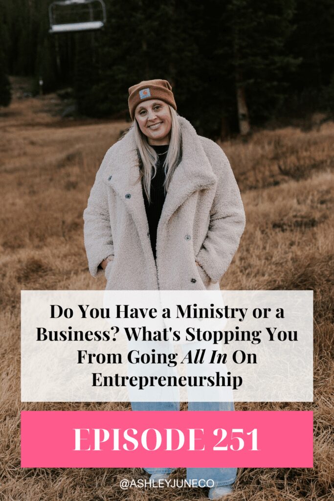 Entrepreneurship, Ministry, Online Business